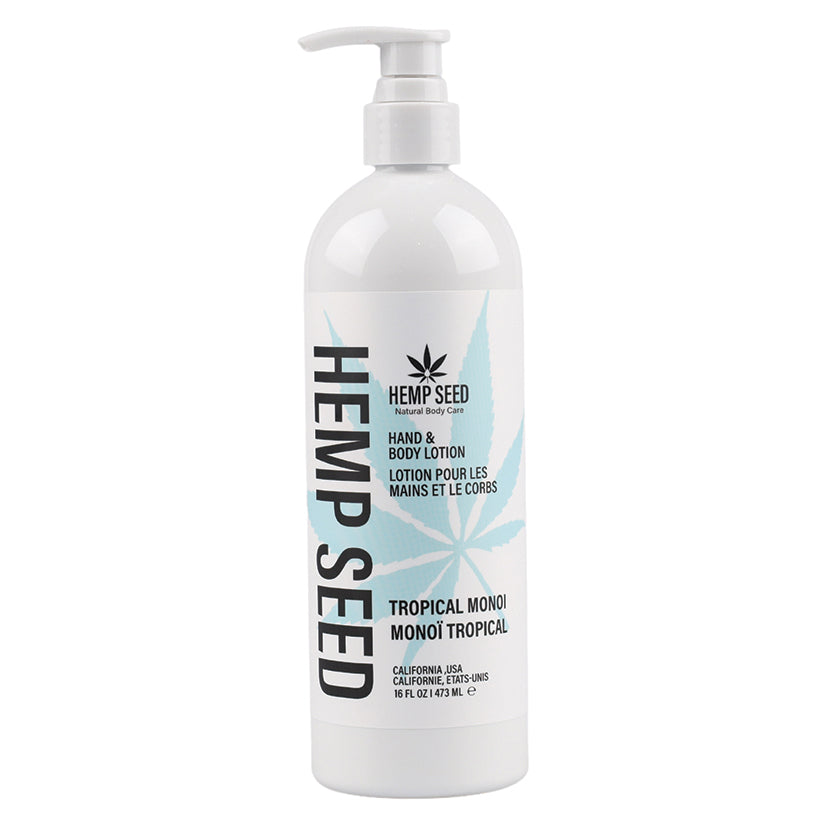 Earthly Body Hand & Body Lotion-Monoi 16oz