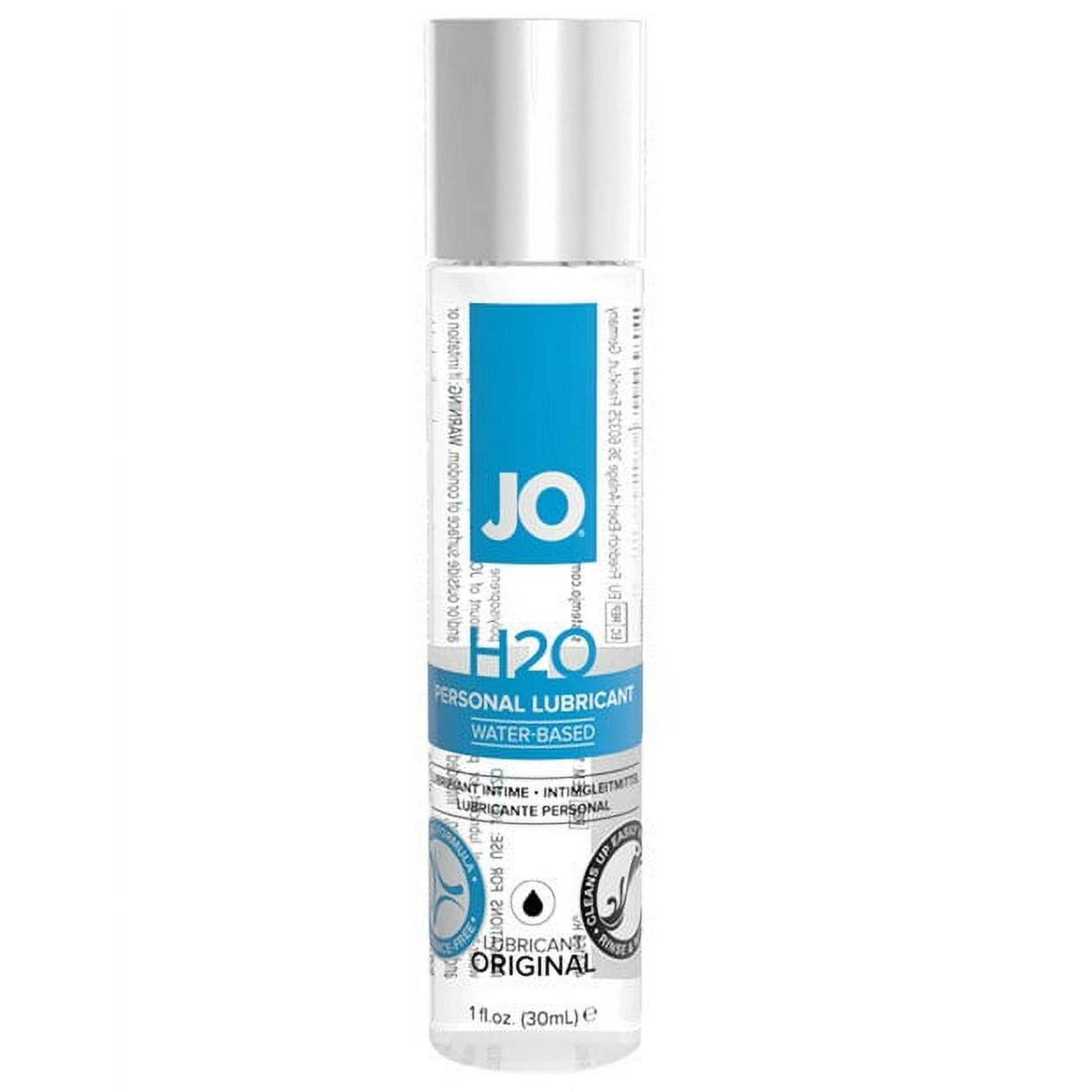 JO H2O Original Water-Based Lubricant 1oz.