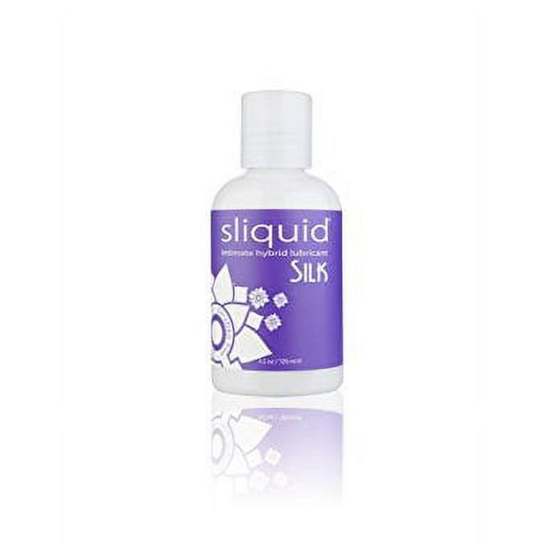 Sliquid Silk Hybrid Lube Glycerine & Paraben Free - 8.5 oz