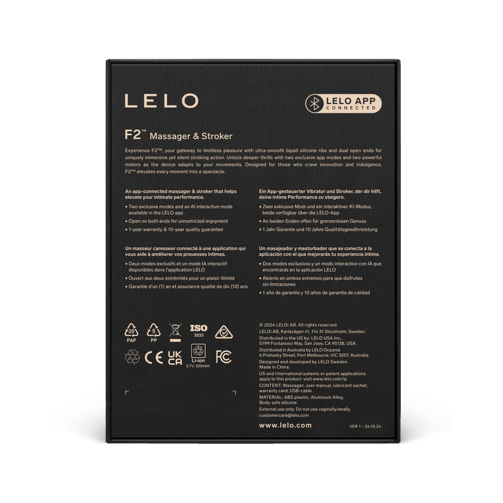 LELO F2S Massager & Stroker