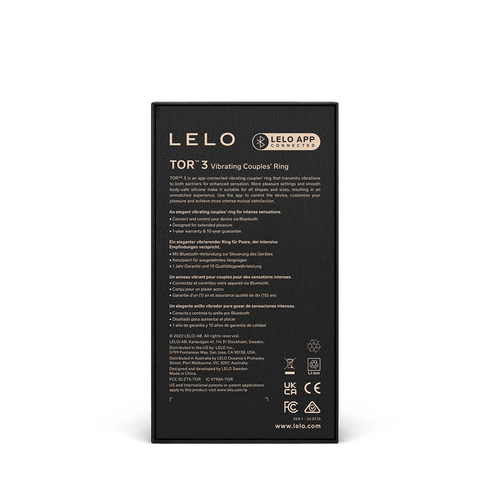 LELO TOR 3 Vibrating Cockring