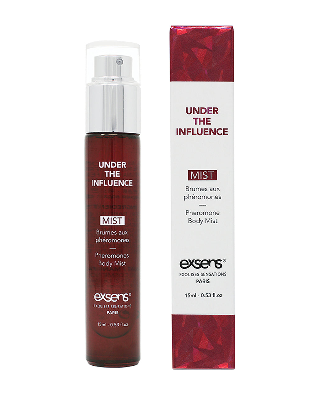 EXSENS of Paris Body Mist with Pheromones - 15 ml Under the Influence